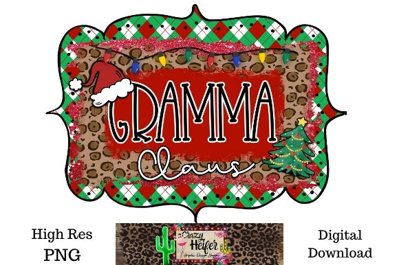 Download Gramma Claus Christmas Dye Sublimation - Gram Collection