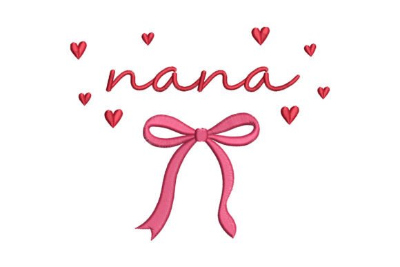 Download Nana Coquette Bow Hearts - Heart Collection