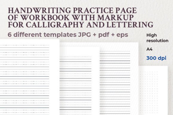 Download Handwriting Practice for Calligraphy - Writing Collection