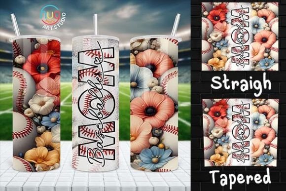 Download Baseball Mom Floral Tumbler,Gift for Mom - Gift Collection