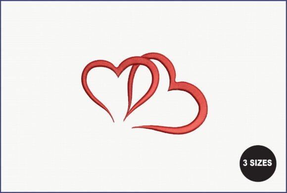 Download Love Heart Embroidery Design - Heart Collection