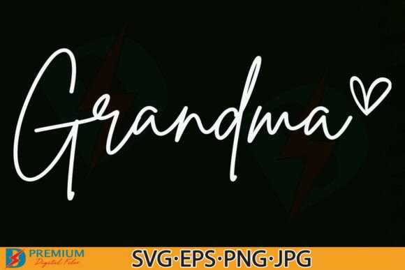 Download Grandma SVG, Mother's Day Grandma Heart - Heart Collection