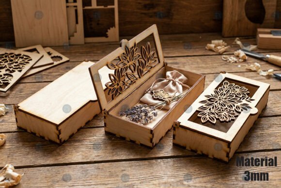 Download Laser Cut Gift Boxes Bundle SVG - Premium Bundle