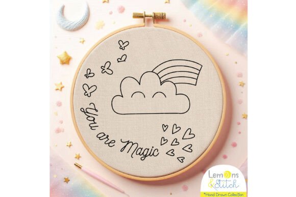 Download Kawaii Cloud: Rainbow, Butterfly, Hearts - Heart Collection