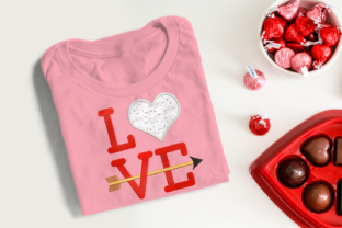 Download Valentine's Love Heart Arrow Applique - Heart Collection
